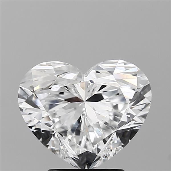 2.70ct Heart Diamond – D Colour VS2 GIA Certified in gray background