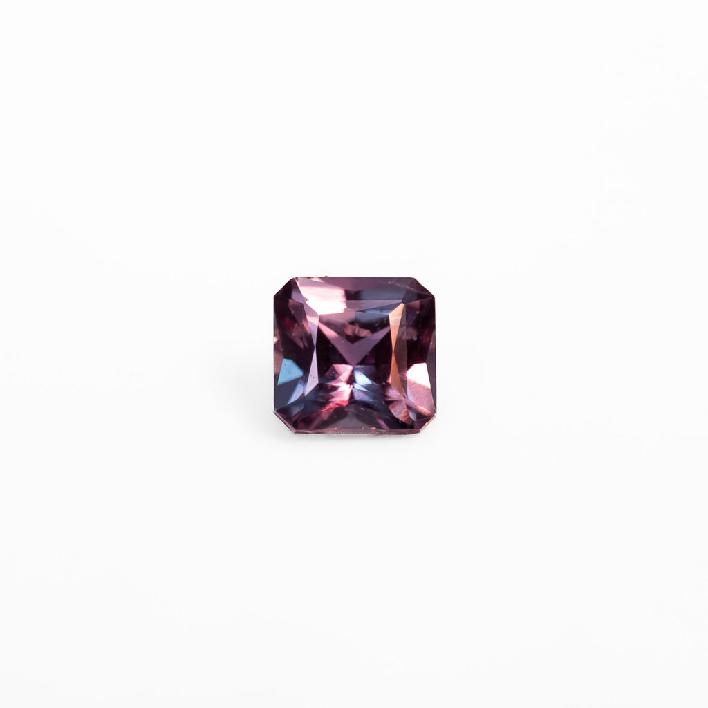 0.37ct Natural Alexandrite – Octagon Scissor Cut viewed under incandescent light