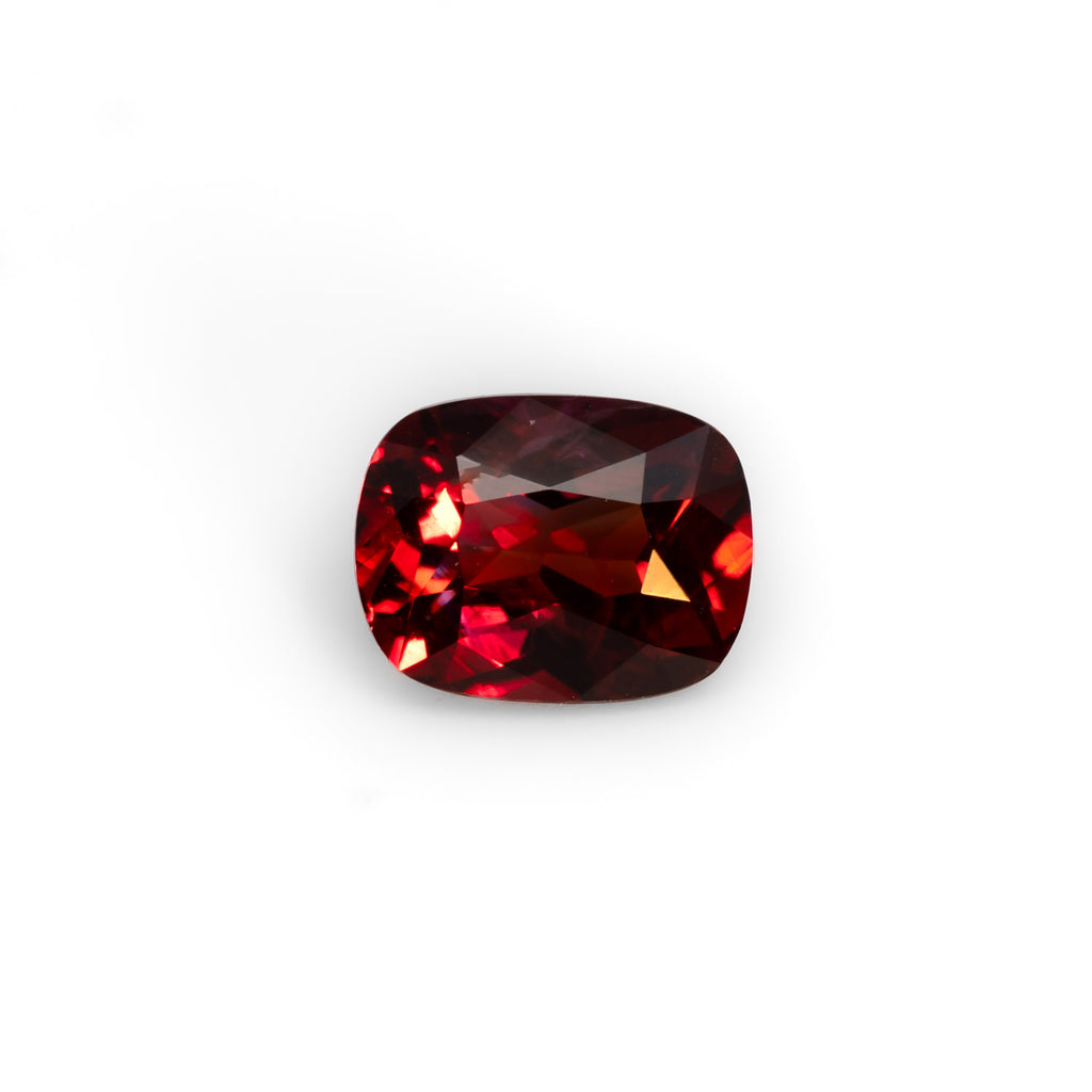 loose 1.40ct Natural Ruby – Cushion Rectangular Mixed Cut in white background