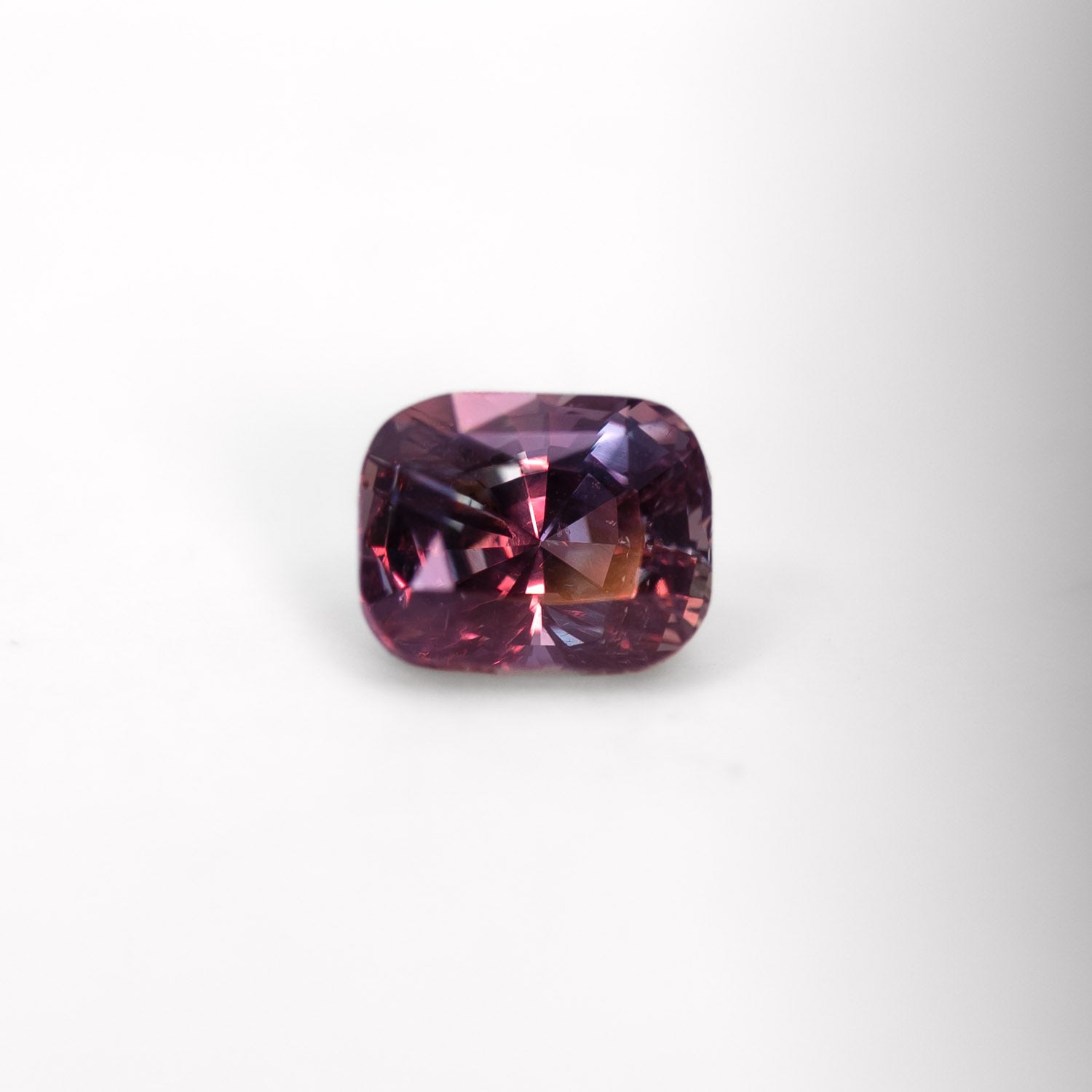 1.08ct natural alexandrite under incandescent light