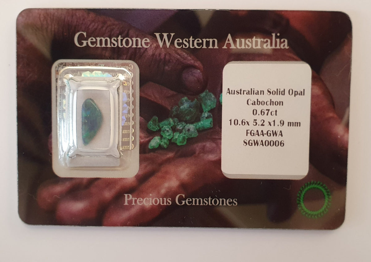 0.67ct Australian Solid Opal