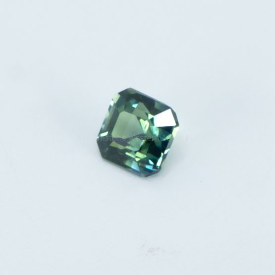0.69 CT UNHEATED NATURAL TEAL GREEN SAPPHIRE CERTIFIED 836-4