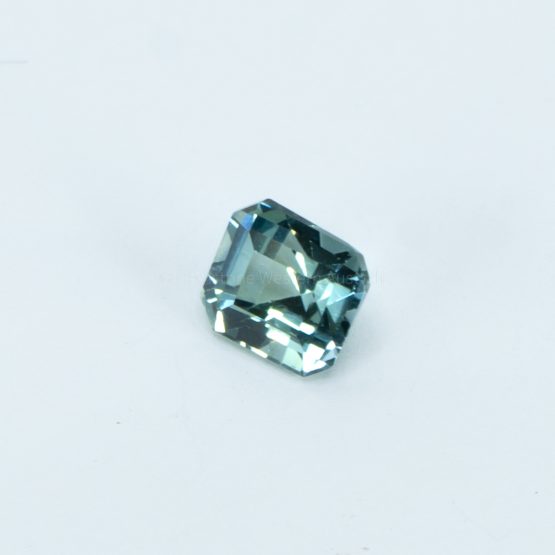 0.83 CT UNHEATED NATURAL TEAL GREEN SAPPHIRE CERTIFIED 836-7