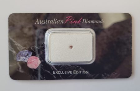 0.027ct Australian Pink Diamond - 3720